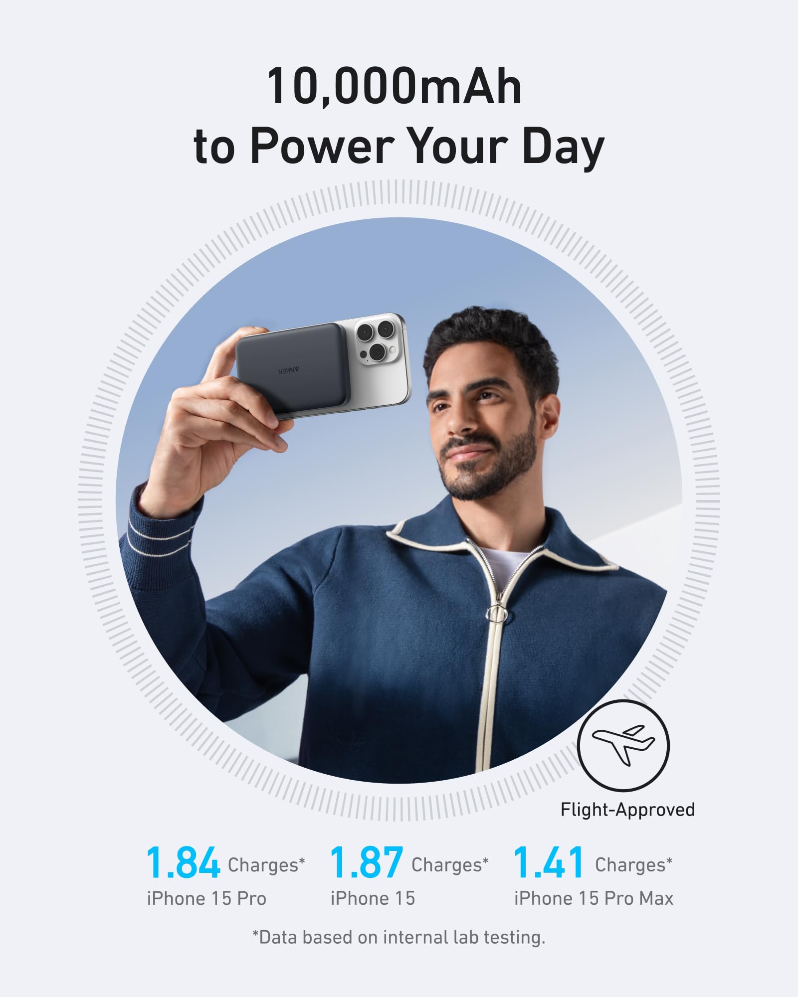 Foto 6 pulgar | Power Bank Anker Maggo 10.000 mAh con Carga Inalámbrica de 15 W - Venta Internacional