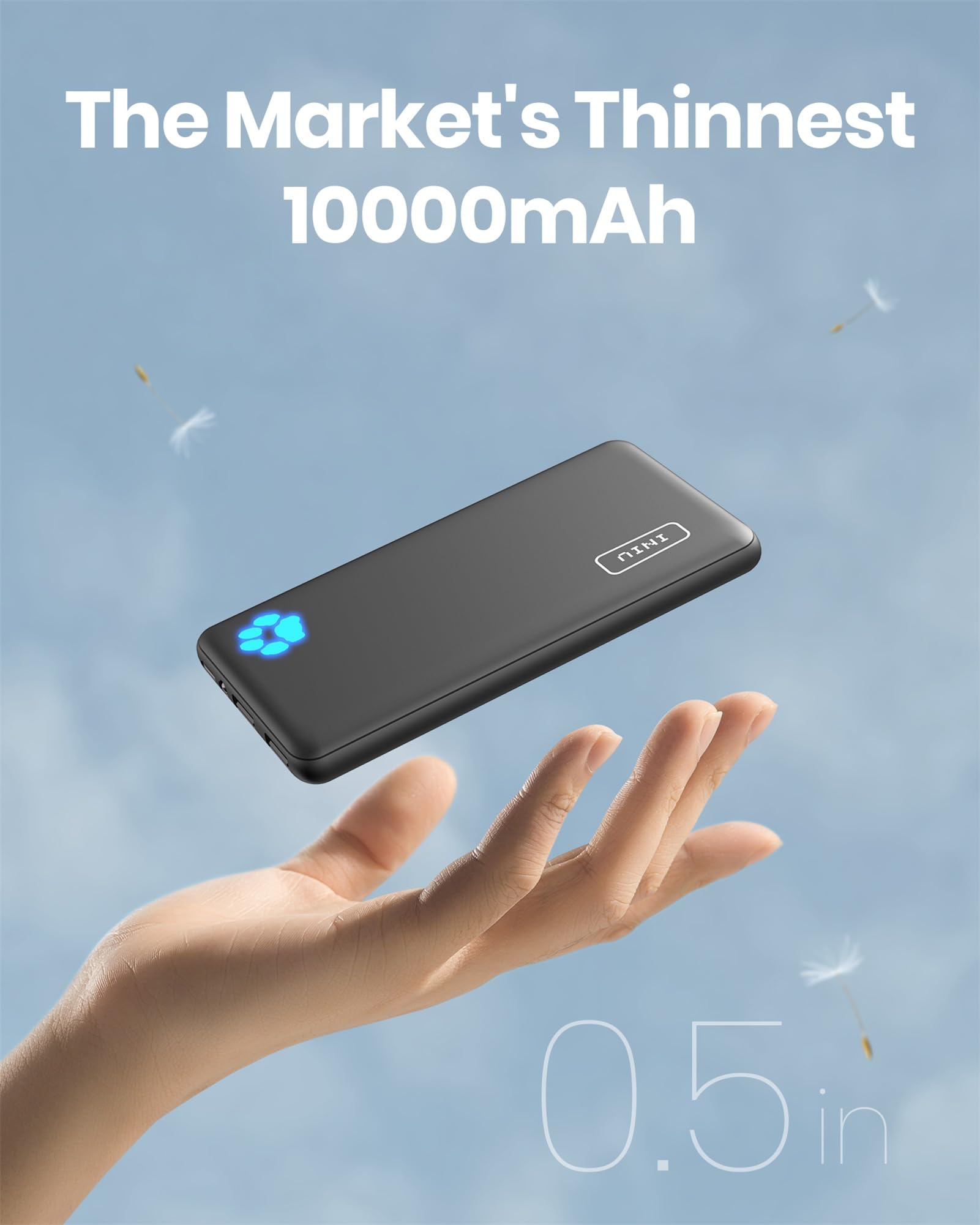 Foto 3 pulgar | Power Bank Iniu 10000 Mah 5 V/3 A Carga de Alta Velocidad Usb-c - Venta Internacional