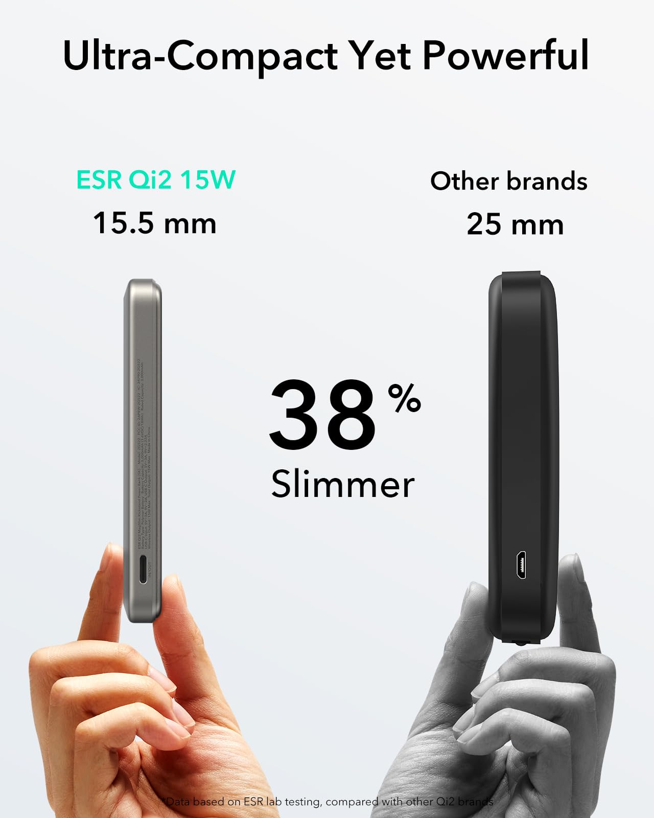 Foto 5 pulgar | Power Bank Esr Magsafe De 5000 Mah Con Soporte Para Iphone - Venta Internacional.