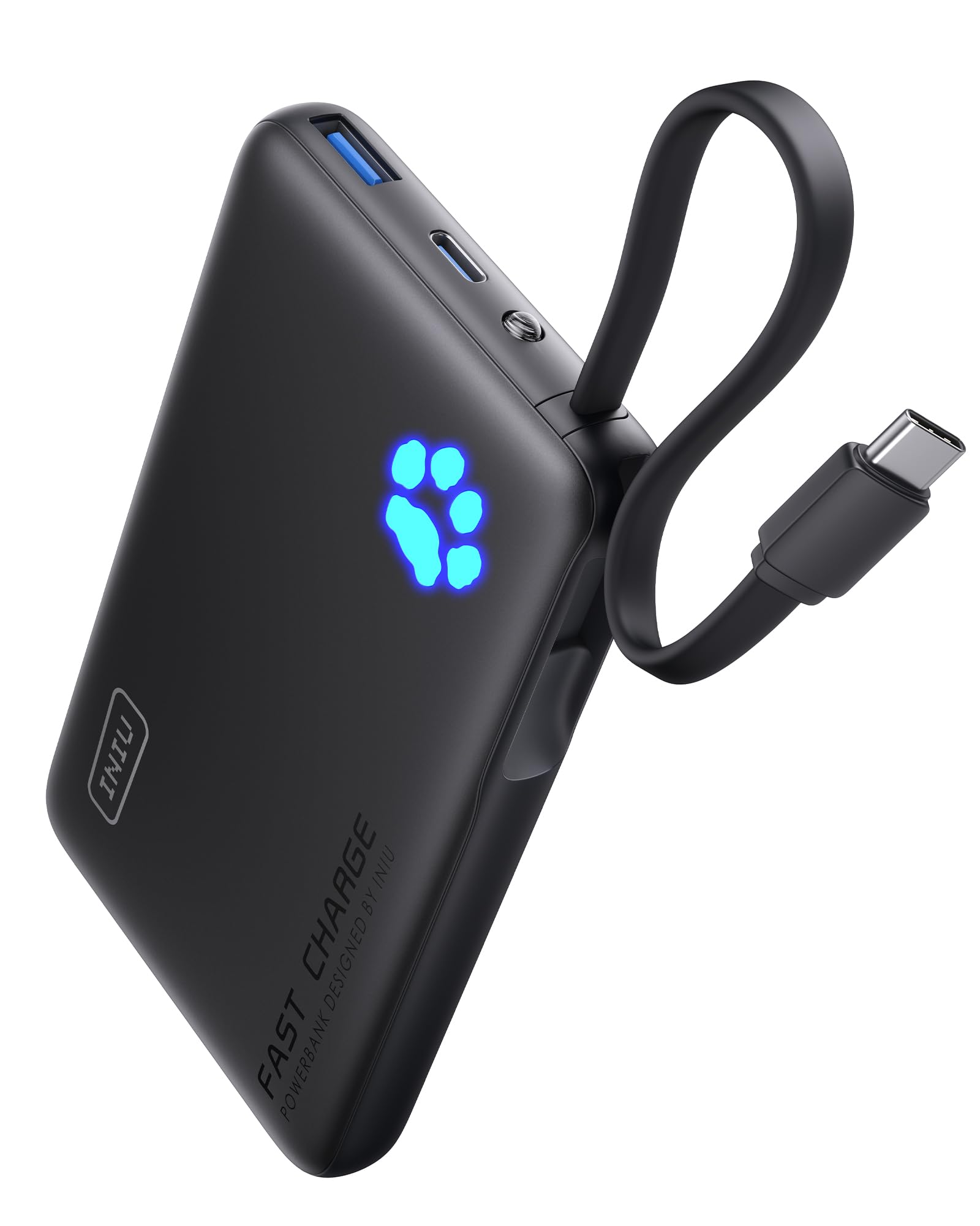 Foto 2 pulgar | Cargador Portátil Iniu Power Bank De 10000 Mah Usb-c 20w Pd - Venta Internacional.