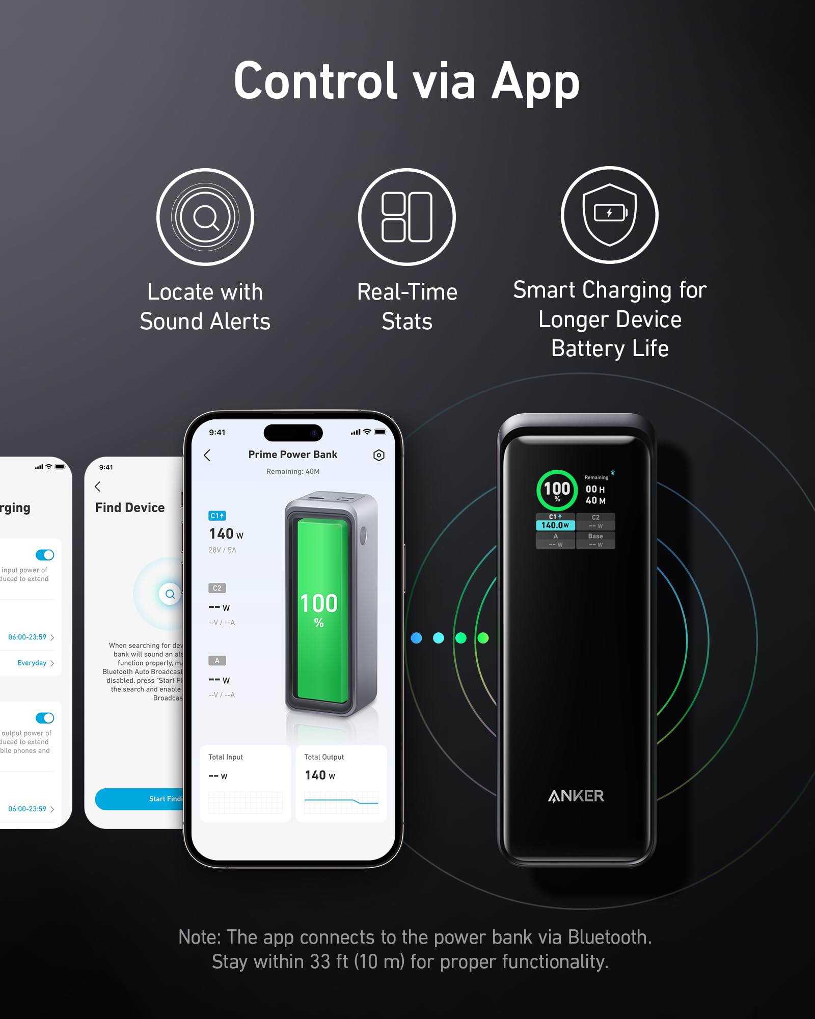 Foto 4 pulgar | Batería Externa Anker Prime 27.650 Mah, 3 Puertos, 250 W Con 60.000 Mah - Venta Internacional.