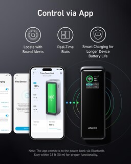 Foto 3 | Batería Externa Anker Prime 27.650 Mah, 3 Puertos, 250 W Con 60.000 Mah - Venta Internacional.