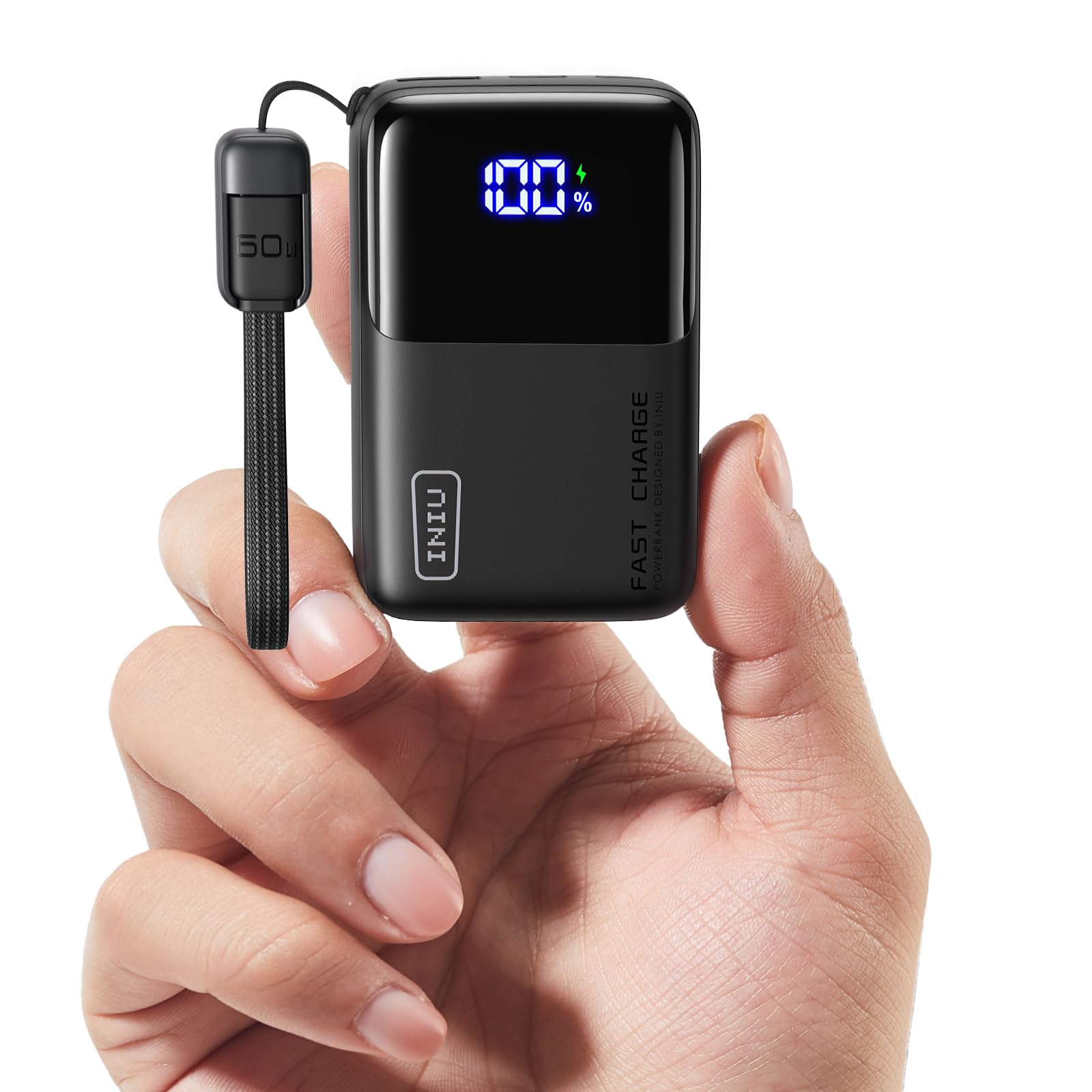 Cargador Portátil Iniu 10000 Mah 45 W Pd Power Bank Usb-c - Venta Internacional.