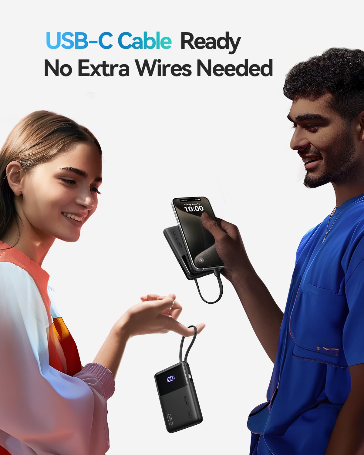 Foto 3 pulgar | Cargador Portátil Iniu Power Bank De 10000 Mah Usb-c 20w Pd - Venta Internacional.