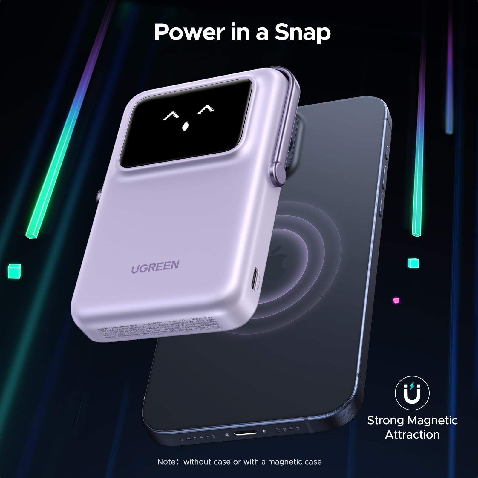 Foto 2 | Cargador Portátil Ugreen Uno De 10000 Mah Con Banco De Energía Inalámbrico - Venta Internacional.
