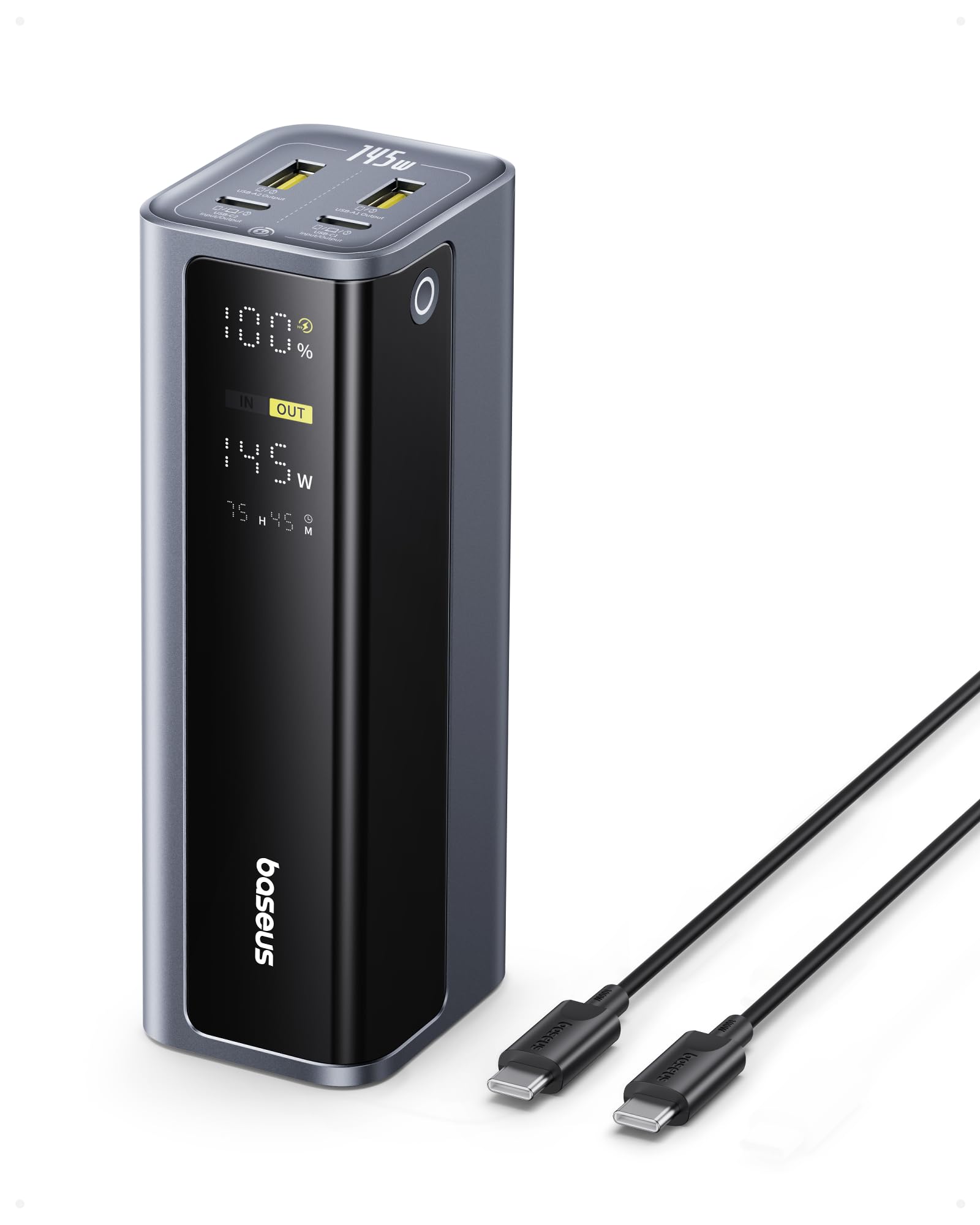 Foto 2 pulgar | Banco De Energía Baseus 145 W 20,800 Mah Con 4 Puertos Para Macbook - Venta Internacional.