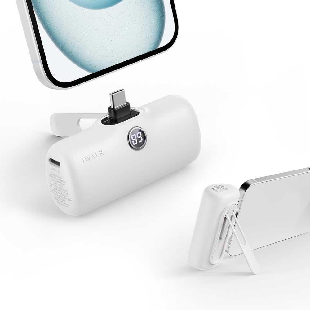Foto 2 pulgar | Cargador Portátil Iwalk 5000mah 20w Pd De Carga Rápida Usb-c - Venta Internacional.