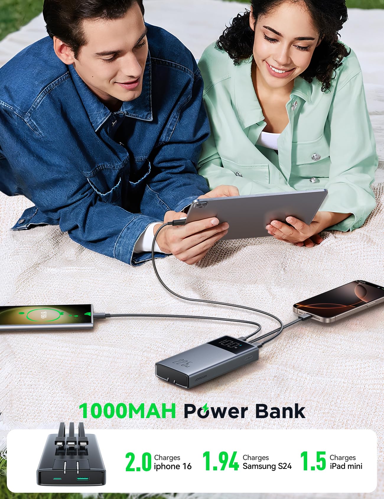 Foto 3 | Cargador Portátil Joyroom 10000 Mah Pd22,5 W De Carga Rápida - Venta Internacional.