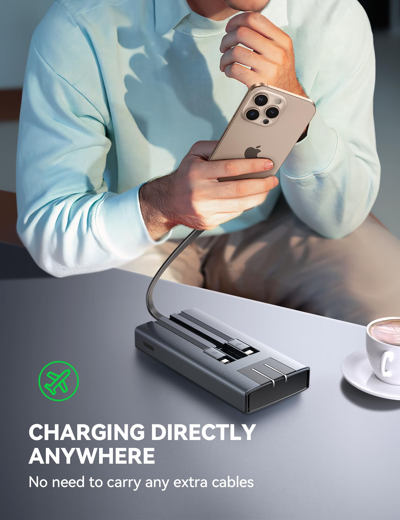 Foto 5 | Cargador Portátil Joyroom 10000 Mah Pd22,5 W De Carga Rápida - Venta Internacional.