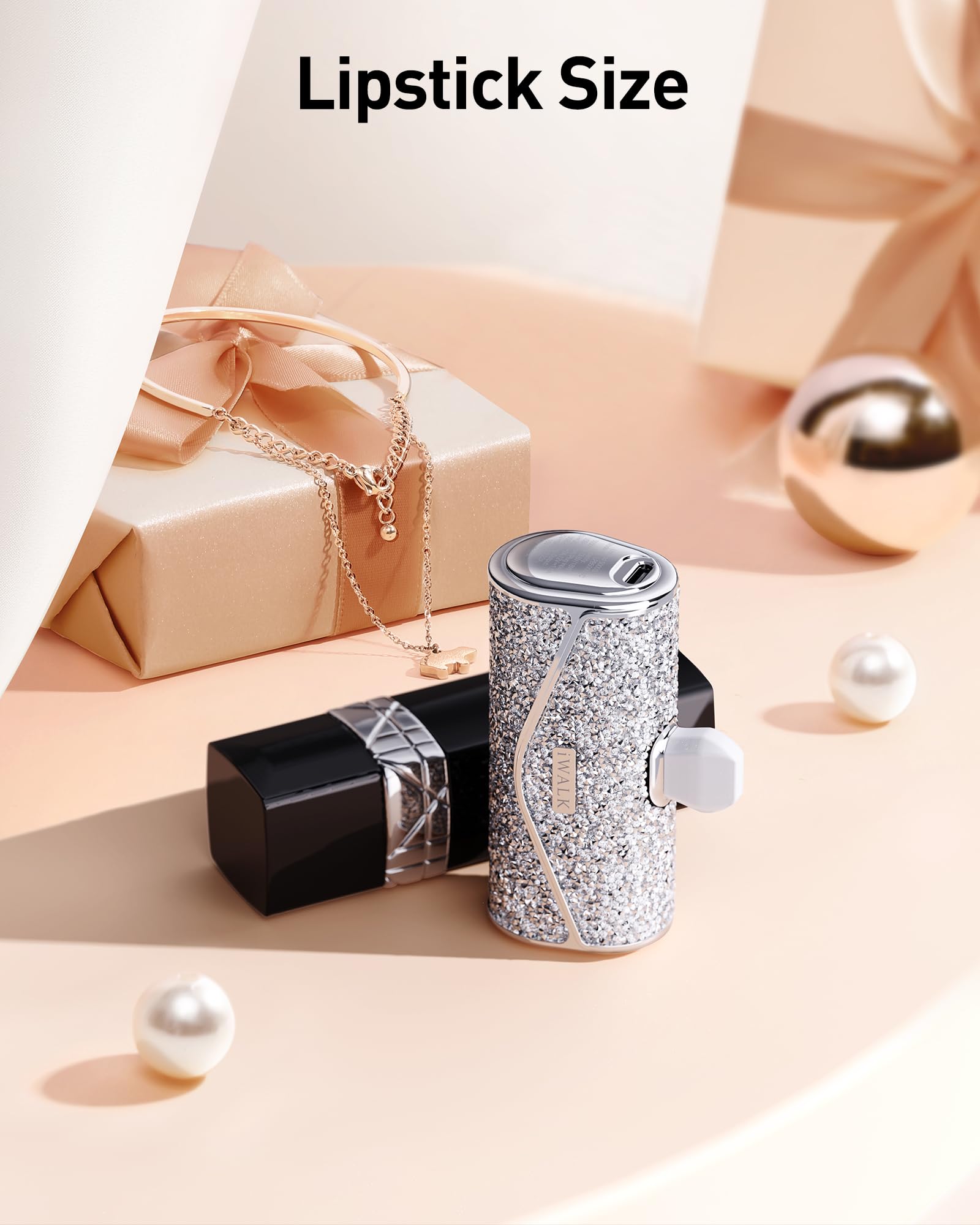 Foto 4 pulgar | Cargador Portátil Iwalk Sparkly Power Bank De 5000 Mah De 22,5 W - Venta Internacional.
