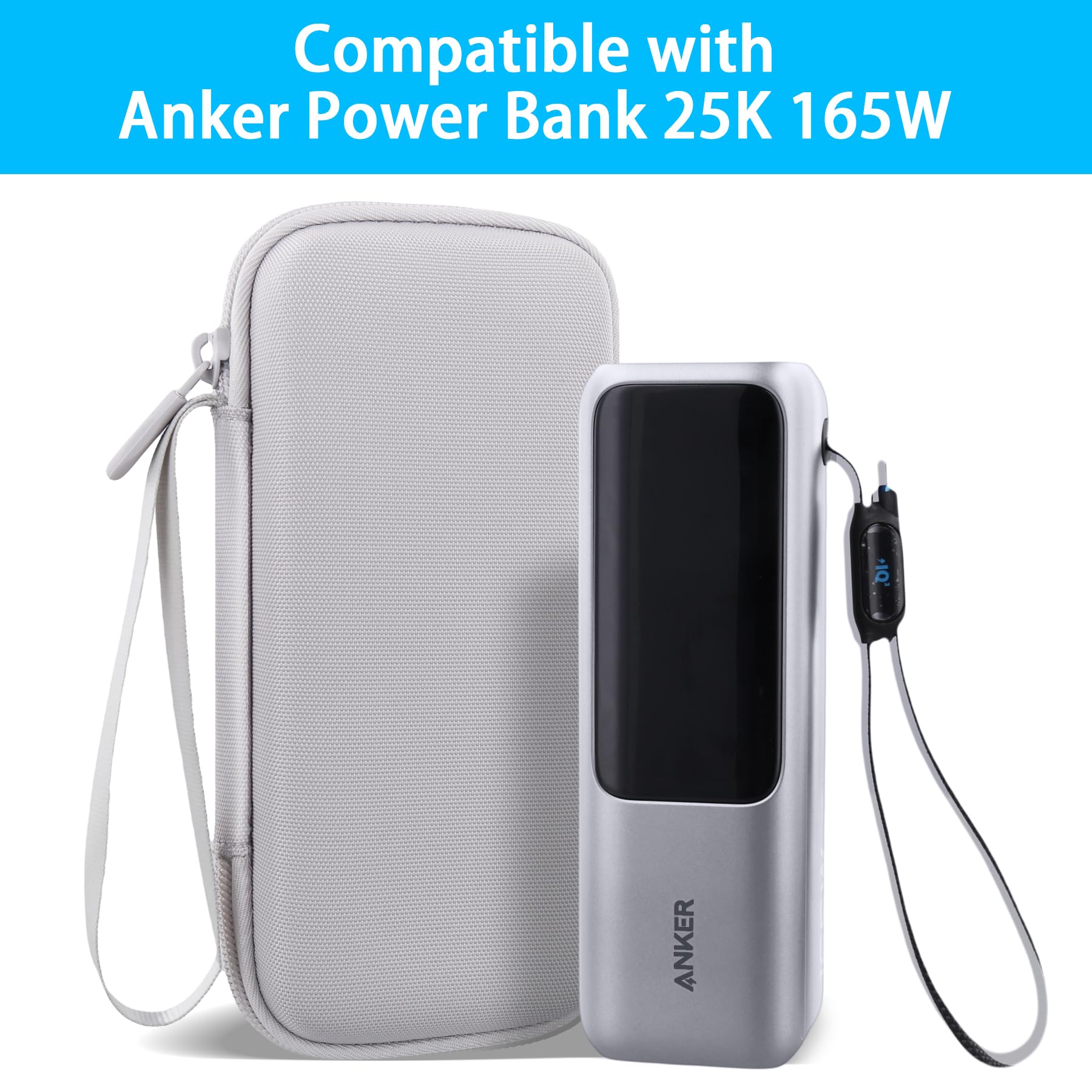Foto 4 pulgar | Funda Rígida De Viaje Co2crea Para Portátil Portátil Anker De 25.000 Mah - Venta Internacional.