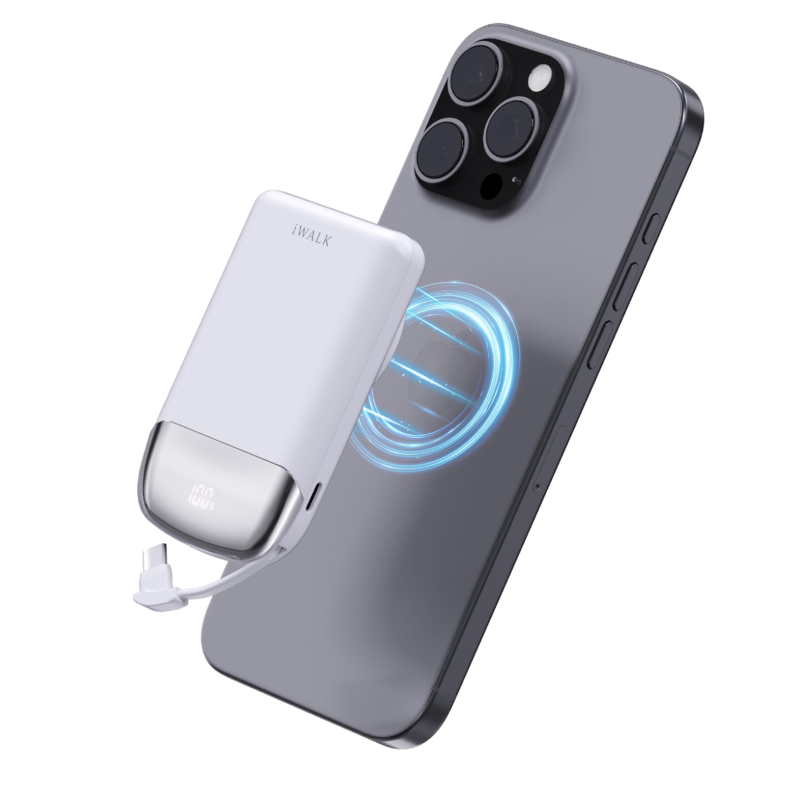 Foto 2 pulgar | Cargador Portátil Iwalk De 10.000 Mah, Magnético, 40 W, Carga Rápida - Venta Internacional.