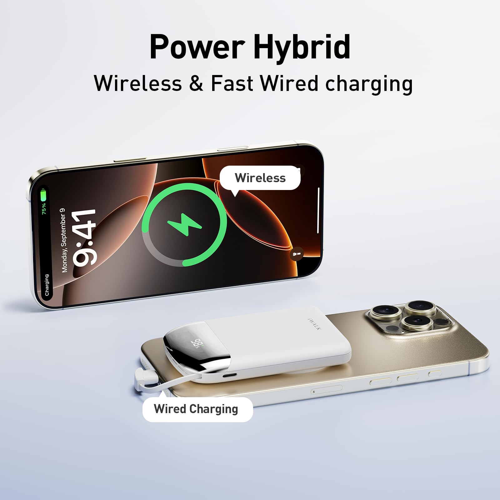 Foto 3 pulgar | Cargador Portátil Iwalk De 10.000 Mah, Magnético, 40 W, Carga Rápida - Venta Internacional.