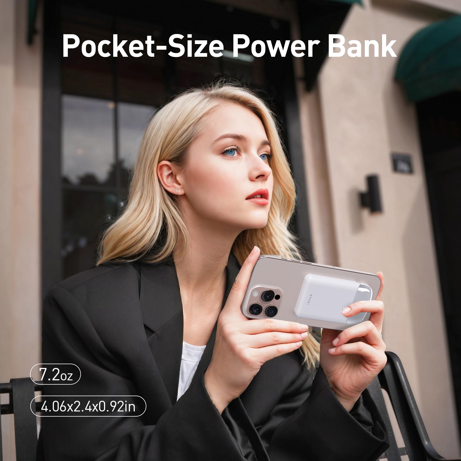 Foto 7 | Cargador Portátil Iwalk De 10.000 Mah, Magnético, 40 W, Carga Rápida - Venta Internacional.