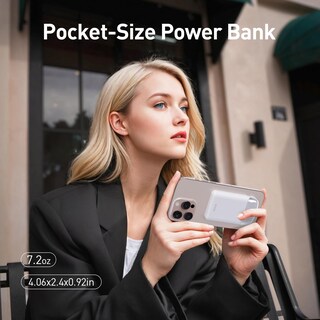 Foto 7 | Cargador Portátil Iwalk De 10.000 Mah, Magnético, 40 W, Carga Rápida - Venta Internacional.
