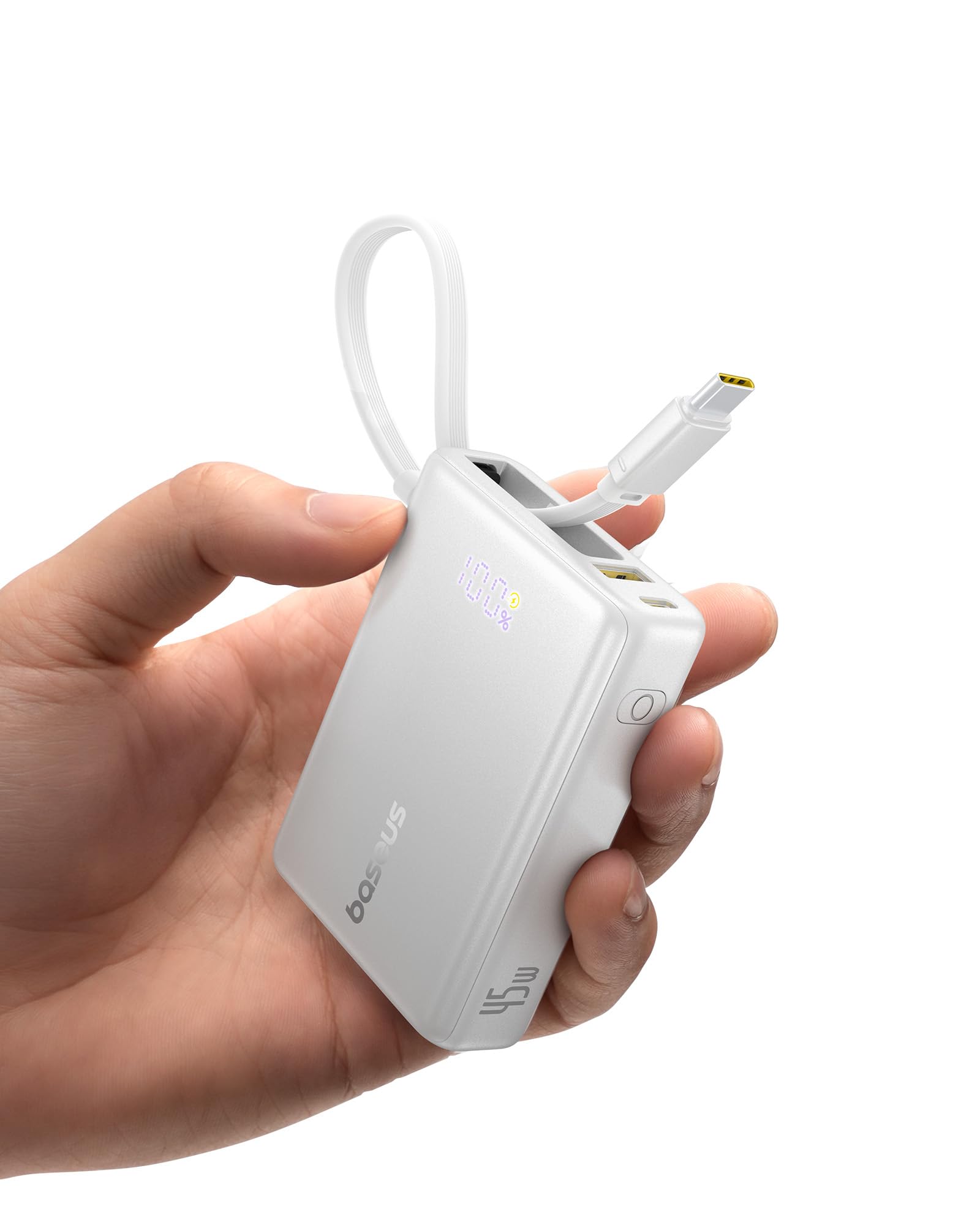 Foto 2 pulgar | Banco De Energía Baseus Picogo De 10000 Mah, 45 W, 3 Salidas Con Cable Usb-c - Venta Internacional.