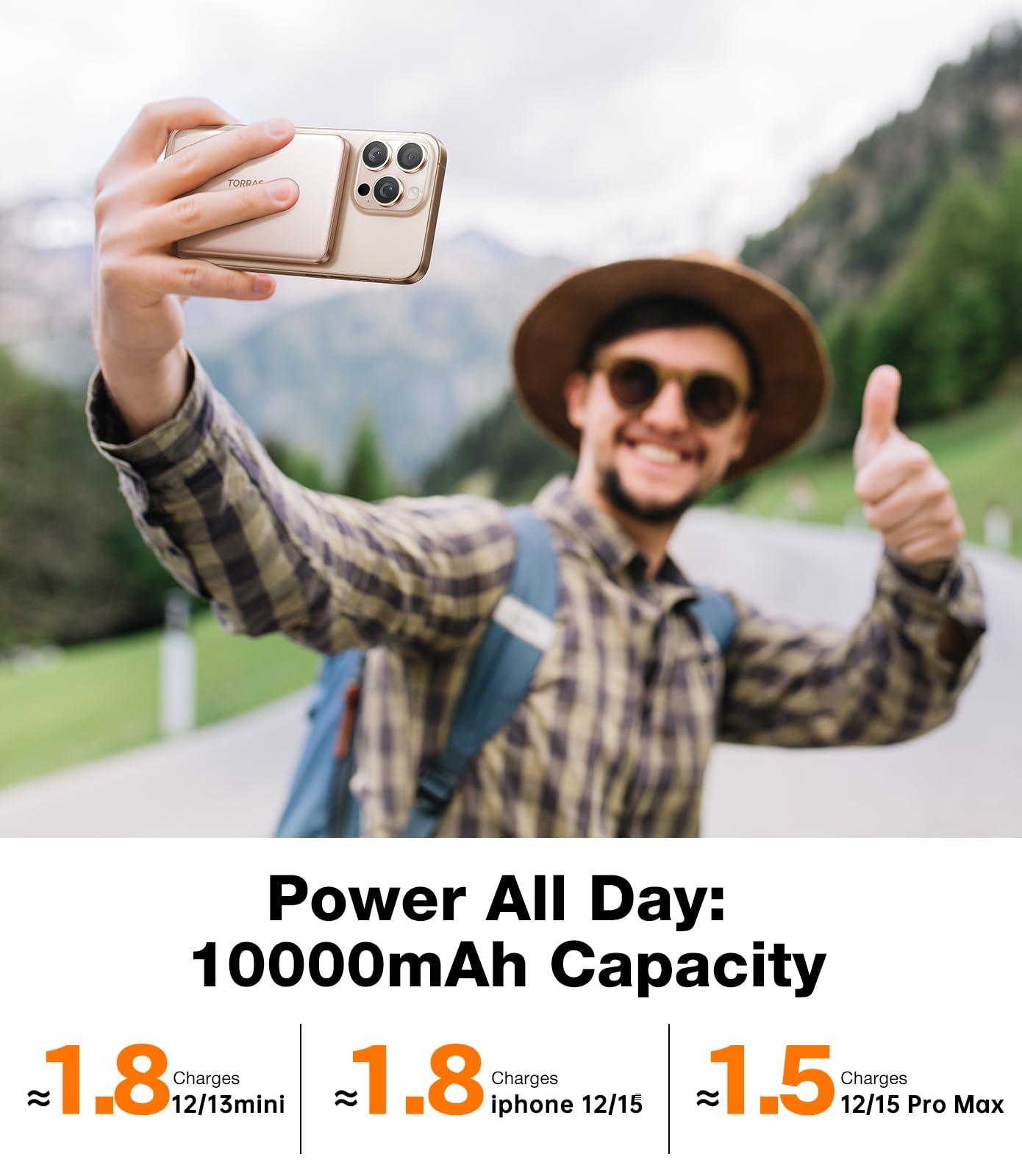 Foto 8 pulgar | Banco De Energía Torras Minimag 10,000mah Magnético Inalámbrico - Venta Internacional.