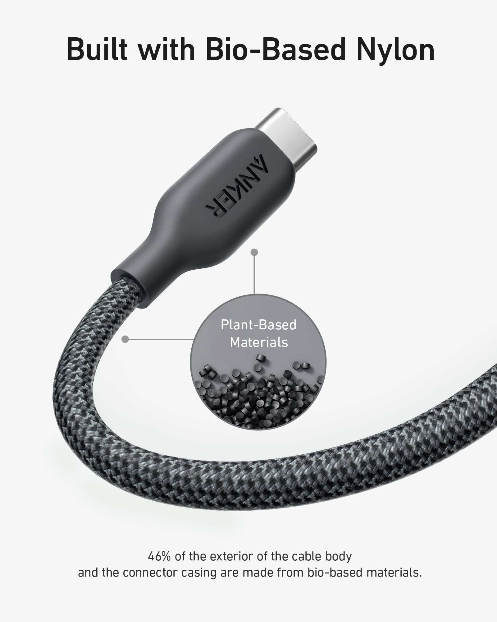Foto 4 pulgar | Cable Anker 543 Usb-c A Usb-c, 240 W, 3 M O Más De Batería Externa, 20 000 Mah - Venta Internacional.