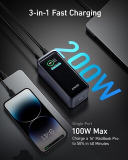 Foto 6 | Cable Anker 543 Usb-c A Usb-c, 240 W, 3 M O Más De Batería Externa, 20 000 Mah - Venta Internacional.