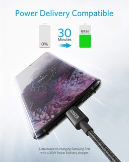 Foto 2 | Cargador Anker Usb C De 33 W, Paquete De 2 Con Cable Usb C, Puerto Pd De 60 W - Venta Internacional.