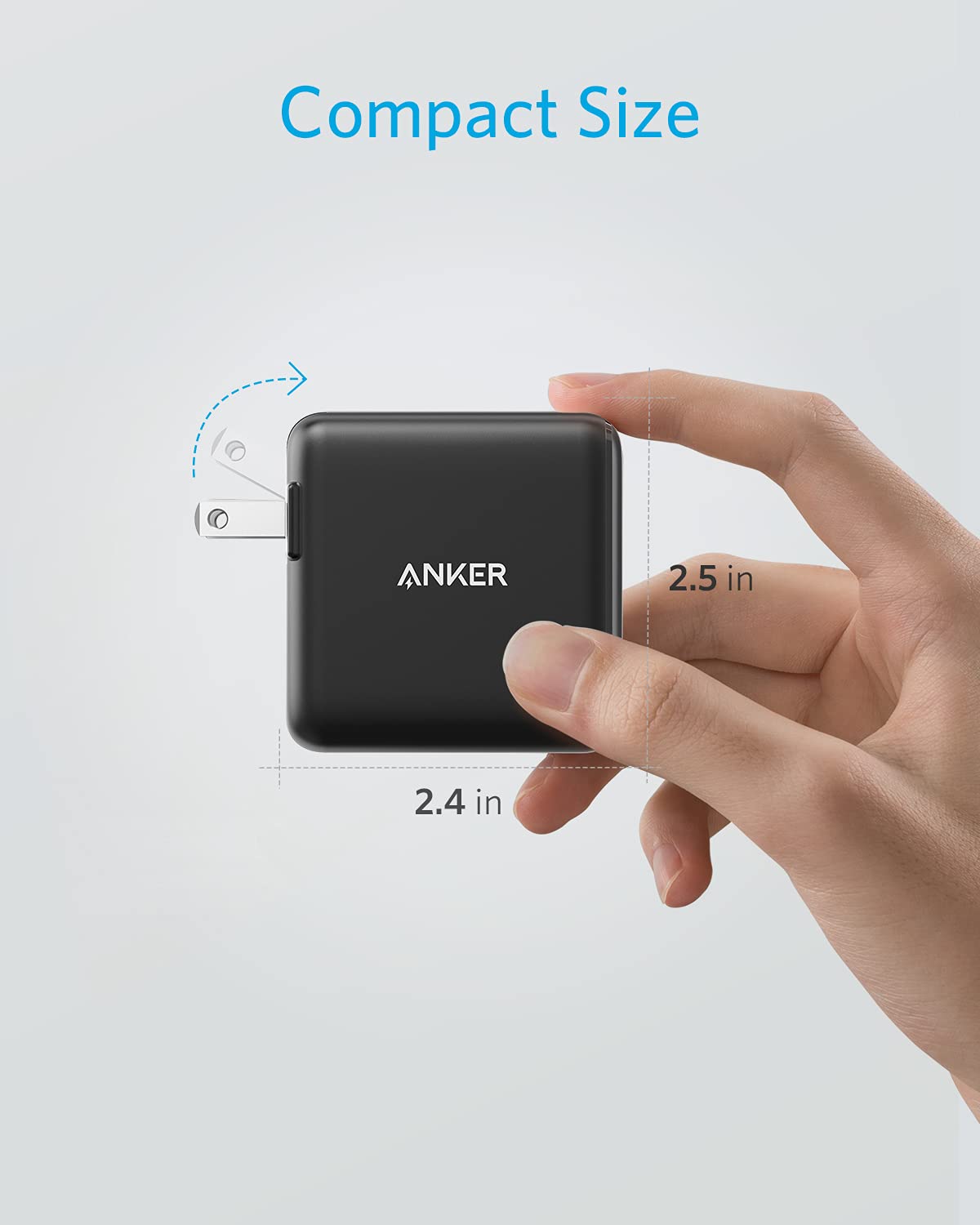 Foto 6 pulgar | Adaptador De Corriente Charger Anker 32w Usb C De 2 Puertos Para Iphone/ipad - Venta Internacional.