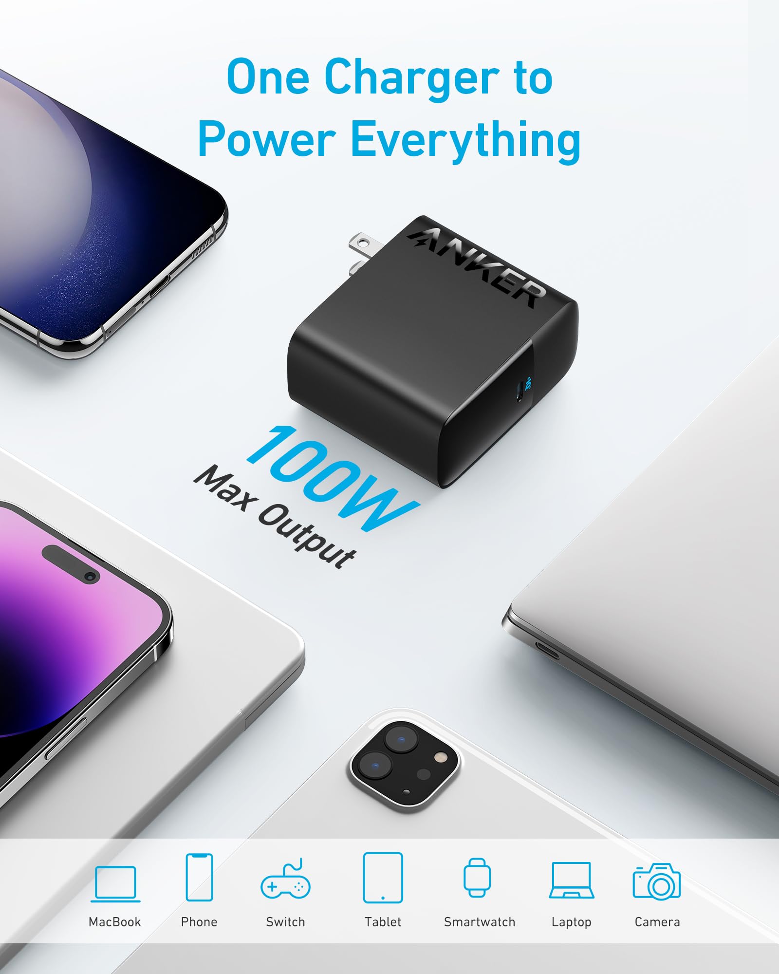 Foto 4 pulgar | Cargador Anker Macbook Pro Usb-c De 100 W Con Batería Externa De 10.000 Mah - Venta Internacional.