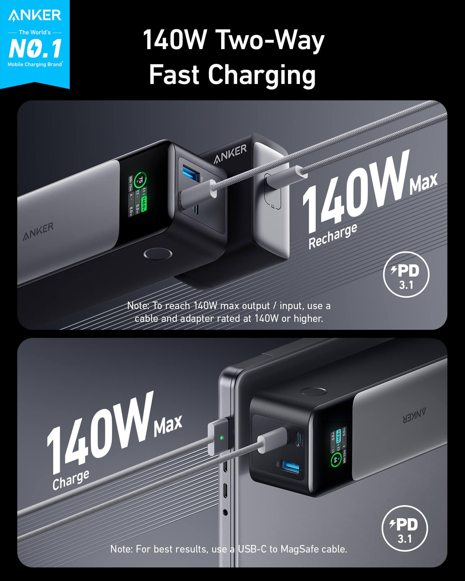 Foto 6 | Batería Externa Anker Powercore 10k Con Poweriq Usb-c 737mah - Venta Internacional.