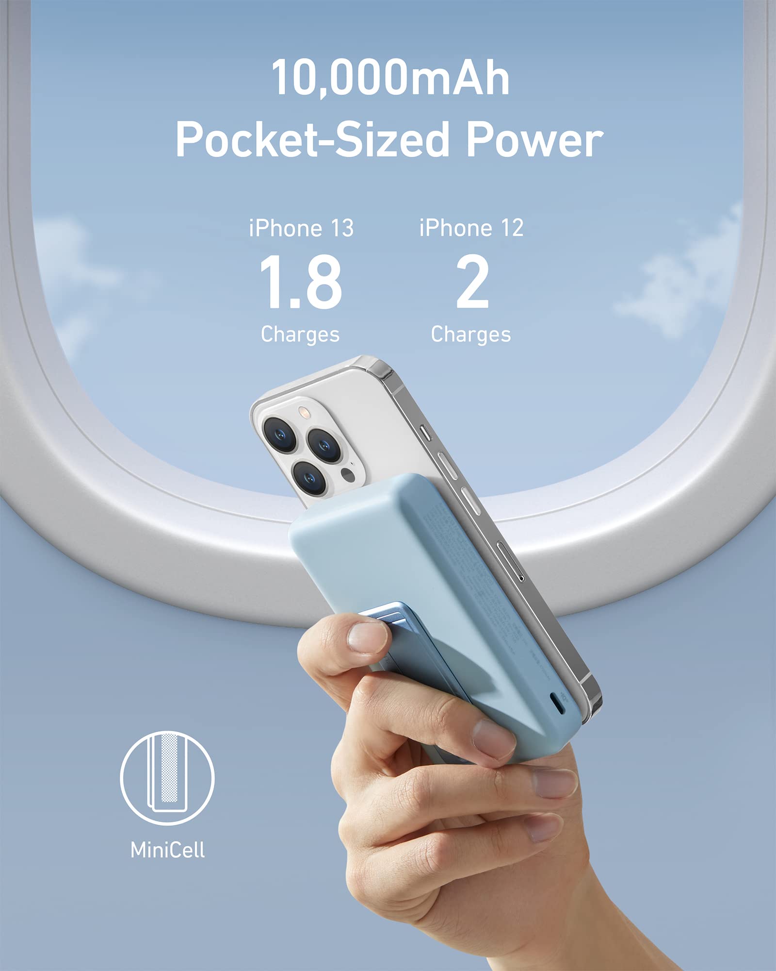 Foto 5 pulgar | Cargador Portátil Anker 633 Con Batería Magnética De 10.000 Mah Y 20 W - Venta Internacional.
