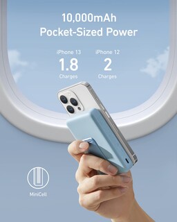Foto 4 | Cargador Portátil Anker 633 Con Batería Magnética De 10.000 Mah Y 20 W - Venta Internacional.