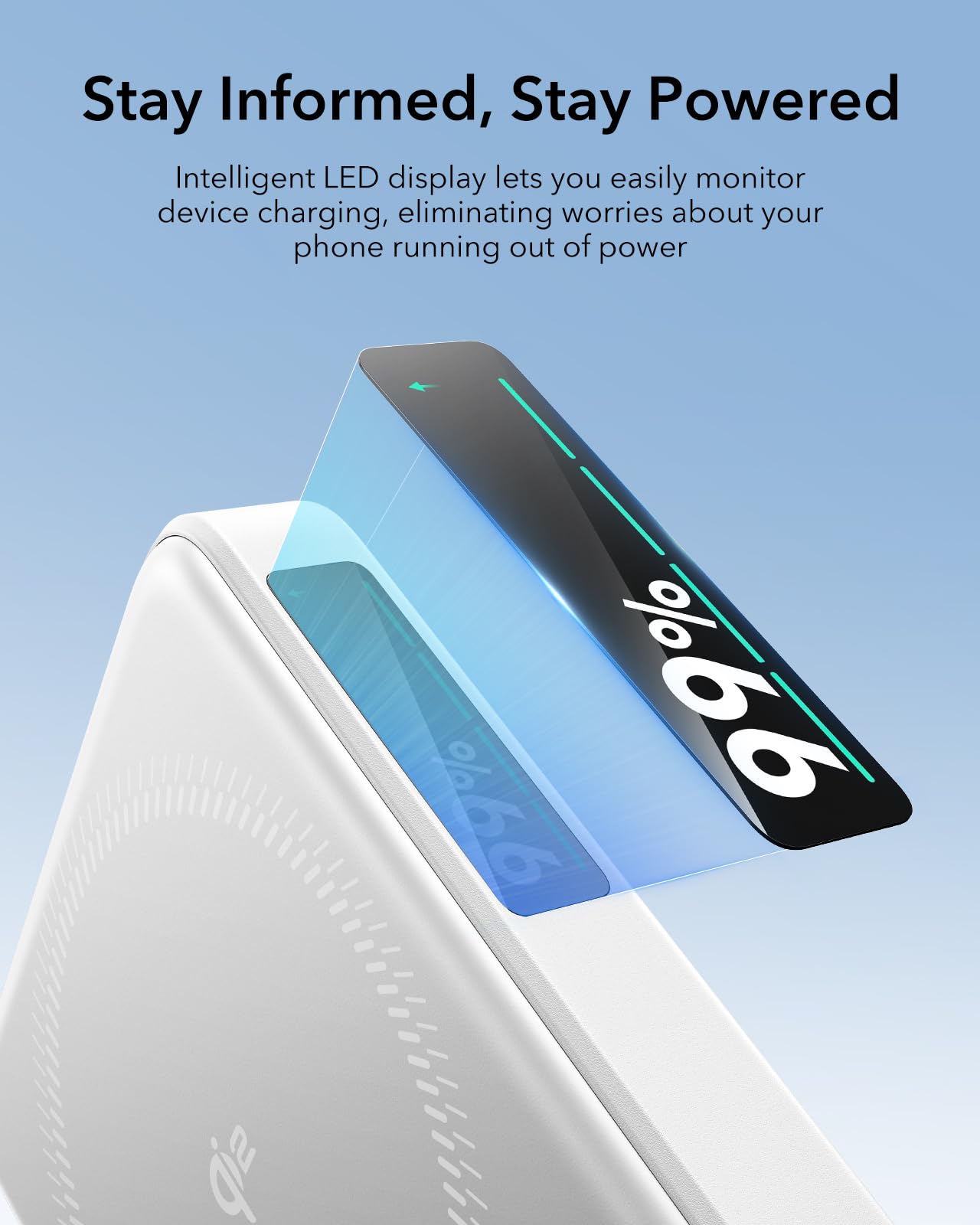 Foto 5 pulgar | Power Bank Esr Magsafe De 10.000 Mah Con Soporte Para Iphone - Venta Internacional.