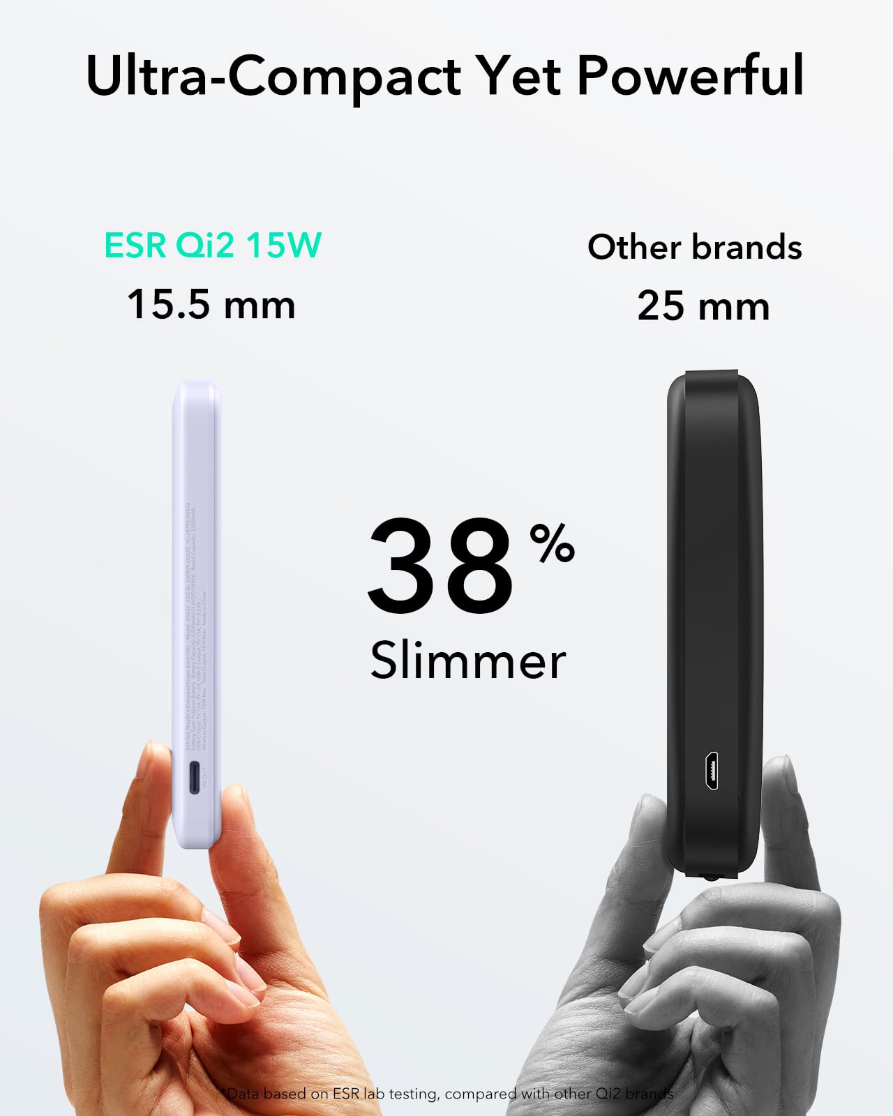 Foto 5 pulgar | Power Bank Esr Magsafe De 5000 Mah Con Soporte Para Iphone - Venta Internacional.