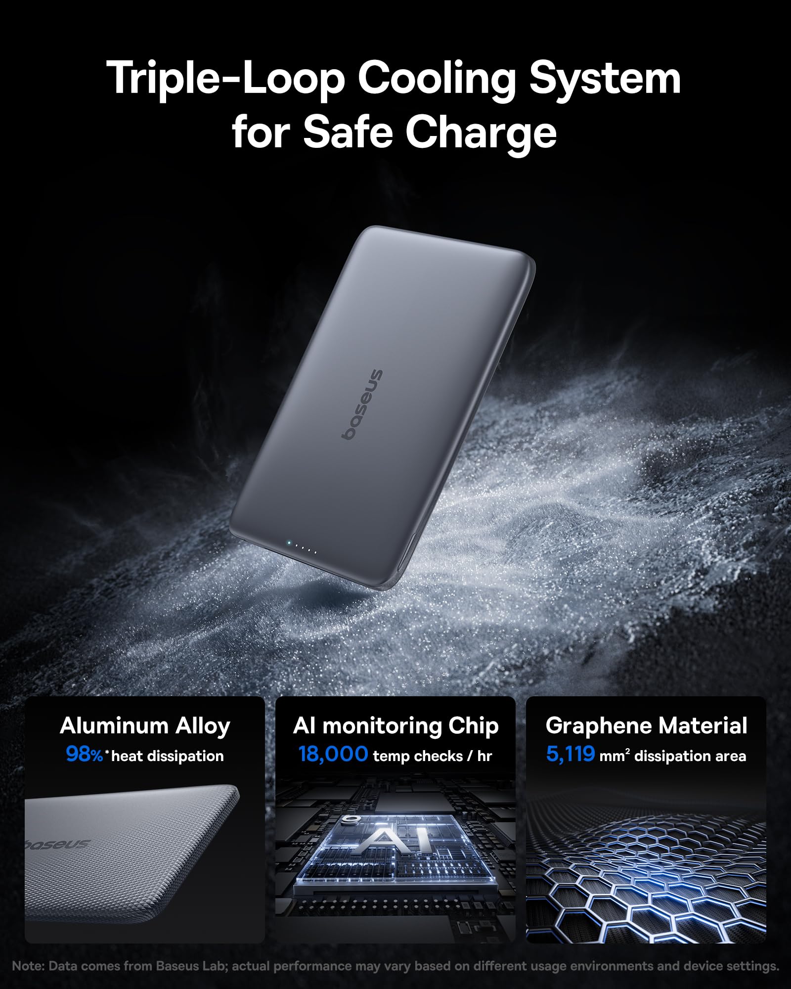 Foto 4 pulgar | Batería Externa Baseus Picogo, 5000 Mah, Ultradelgada, Magsafe, 0,3 Pulgadas - Venta Internacional.