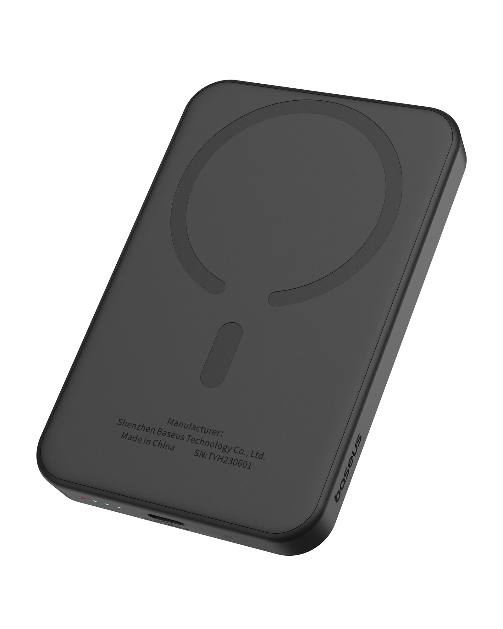 Cargador Portátil Baseus Magsafe De 5000 Mah Y 20 W Para Iphone, Color Negro - Venta Internacional.