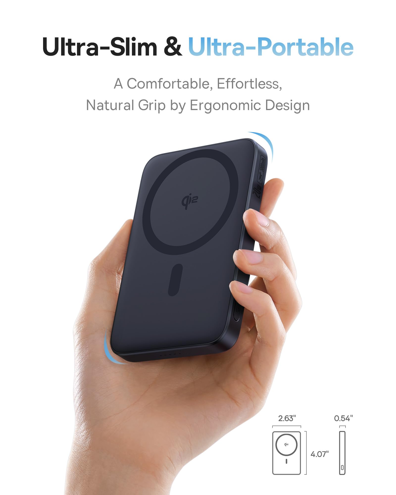 Foto 4 pulgar | Cargador Portátil Inalámbrico Baseus Qi2 Magsafe 15w 5000mah - Venta Internacional.