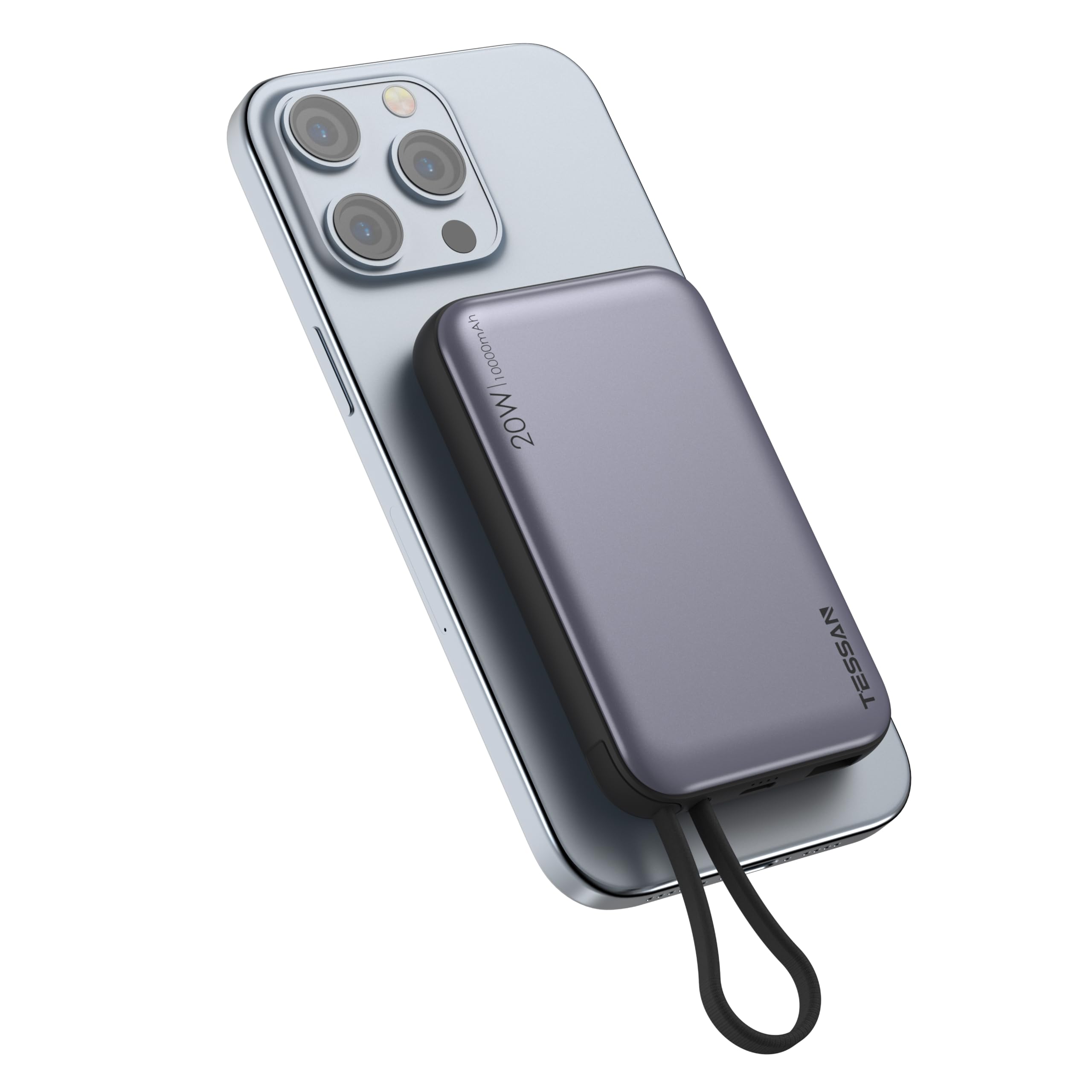 Foto 2 pulgar | Cargador Portátil Tessan Magnetic 10000 Mah 20 W Para Iphone - Venta Internacional.