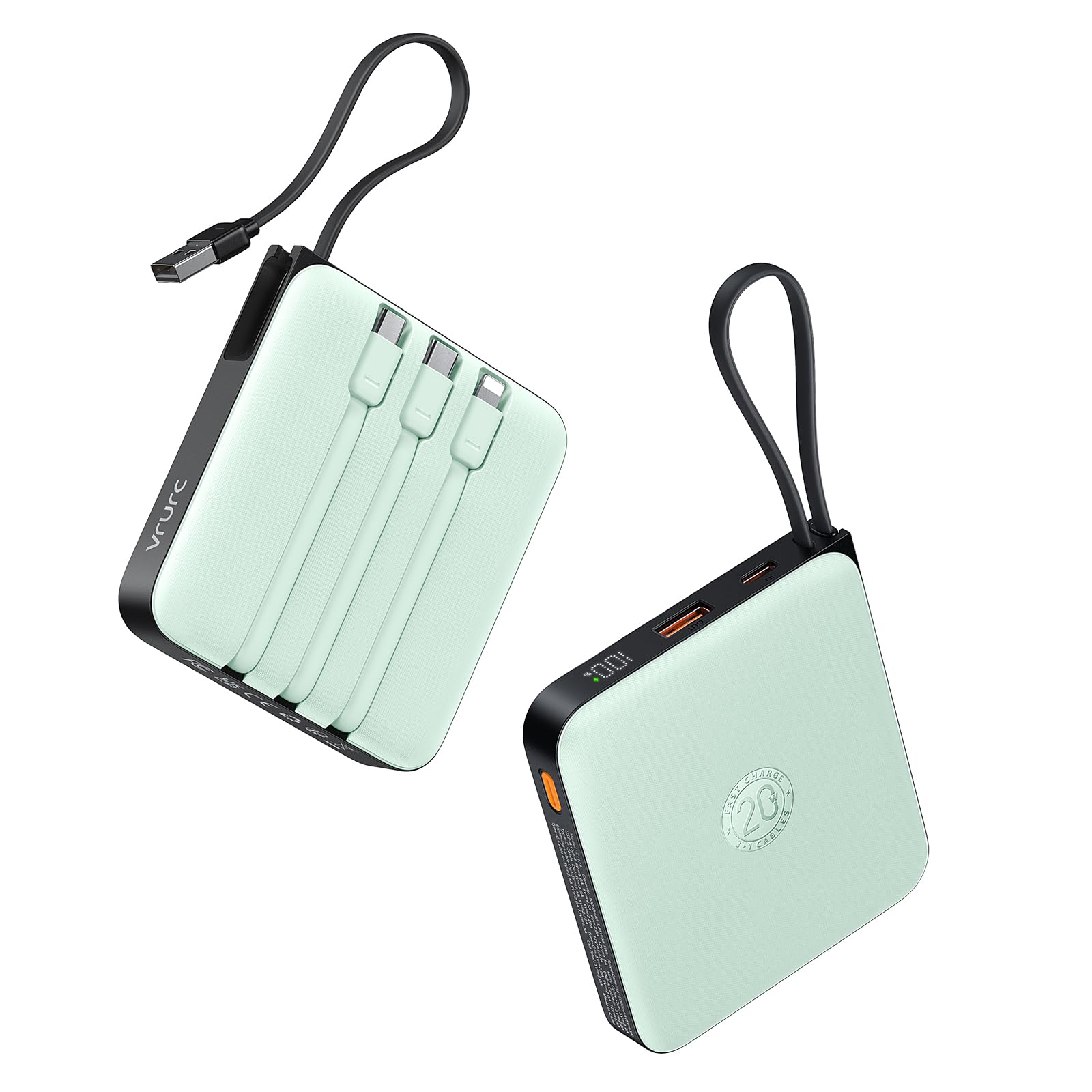 Foto 1 | Banco De Energía Portátil Vrurc De 20000 Mah Y 22,5 W De Carga Rápida - Venta Internacional.