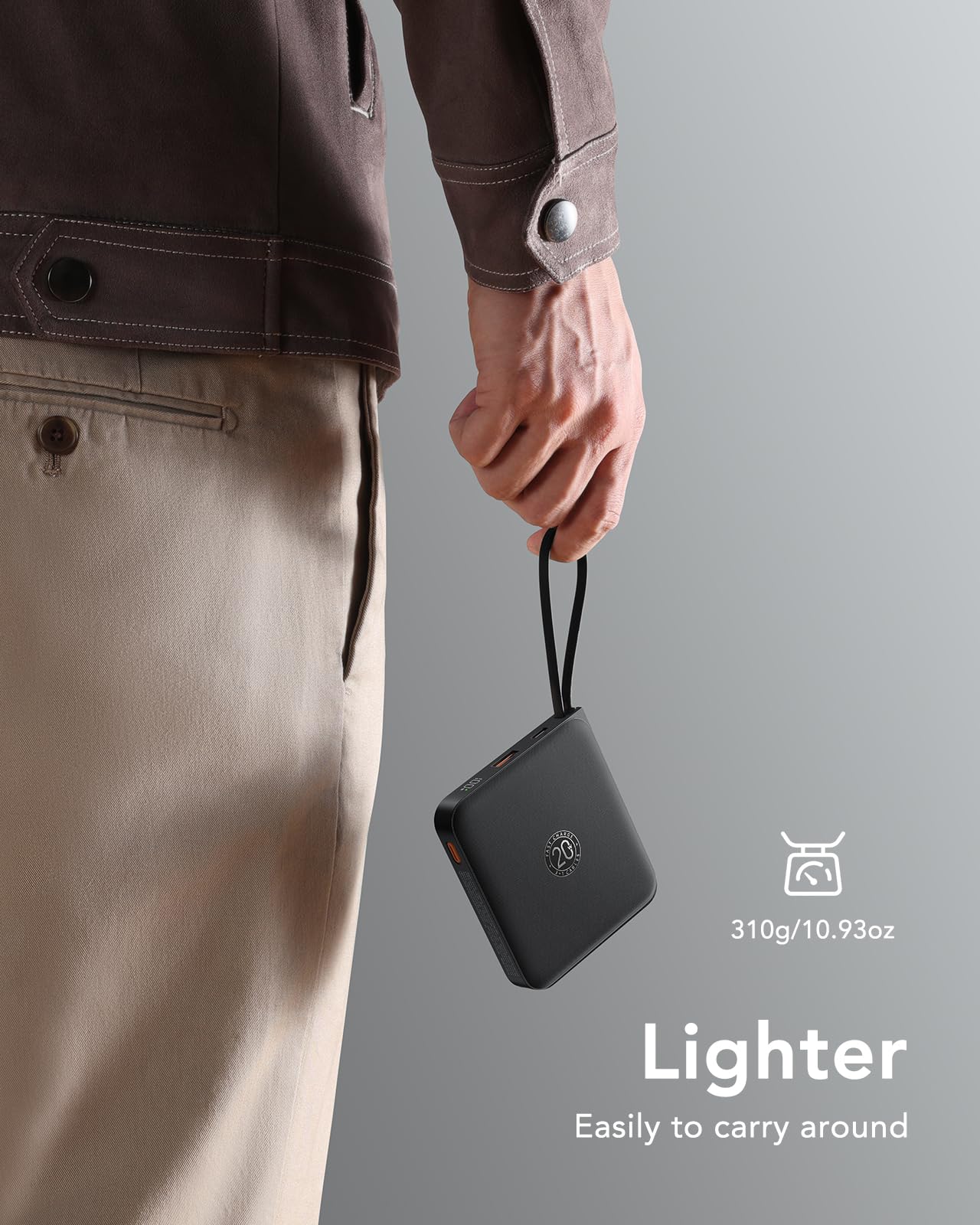 Foto 4 pulgar | Banco De Energía Portátil Vrurc 20000 Mah 22,5 W De Carga Rápida Usb C - Venta Internacional.