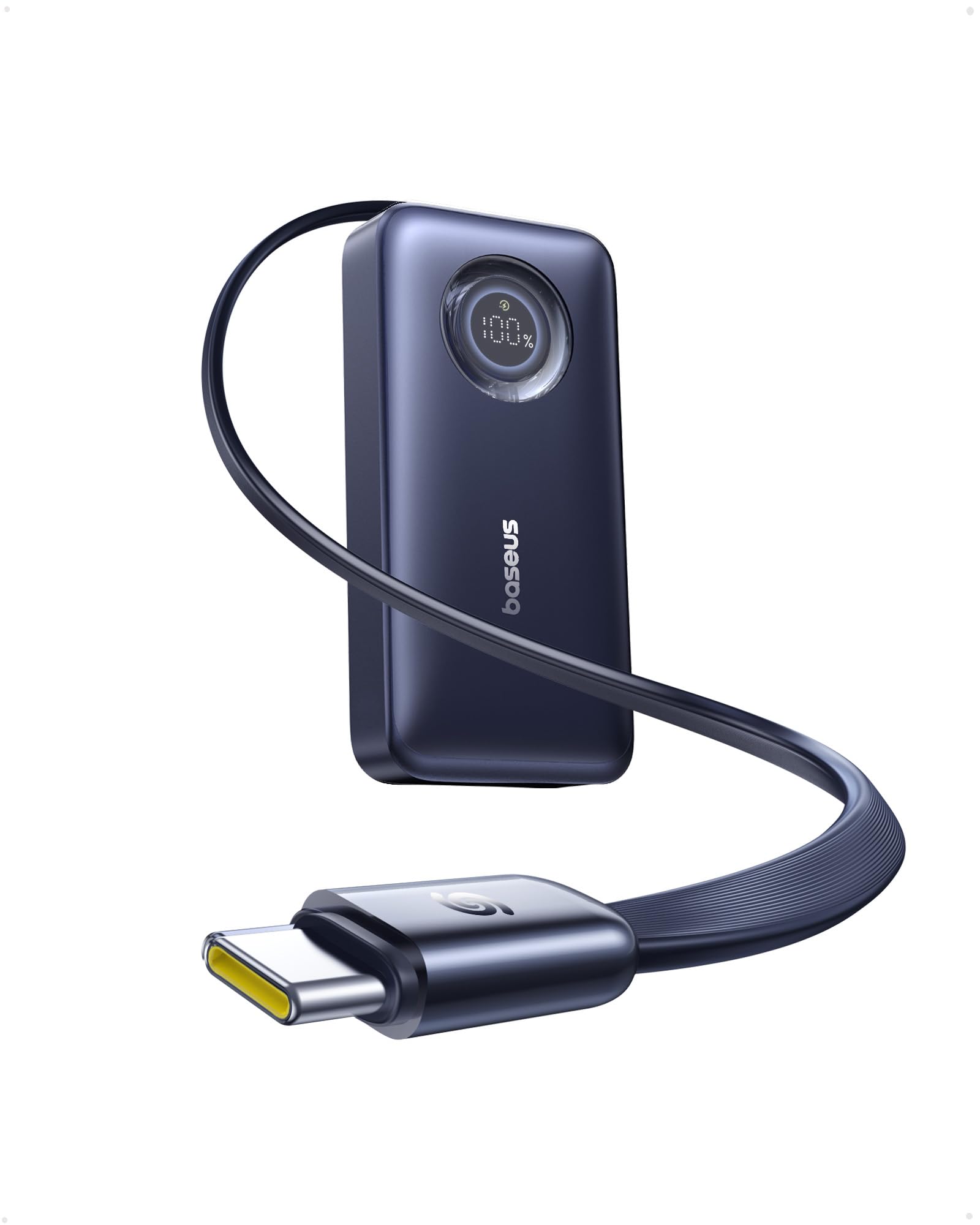 Banco De Energía Baseus Enercore 10000 Mah 45 W Con Cable Retráctil - Venta Internacional.