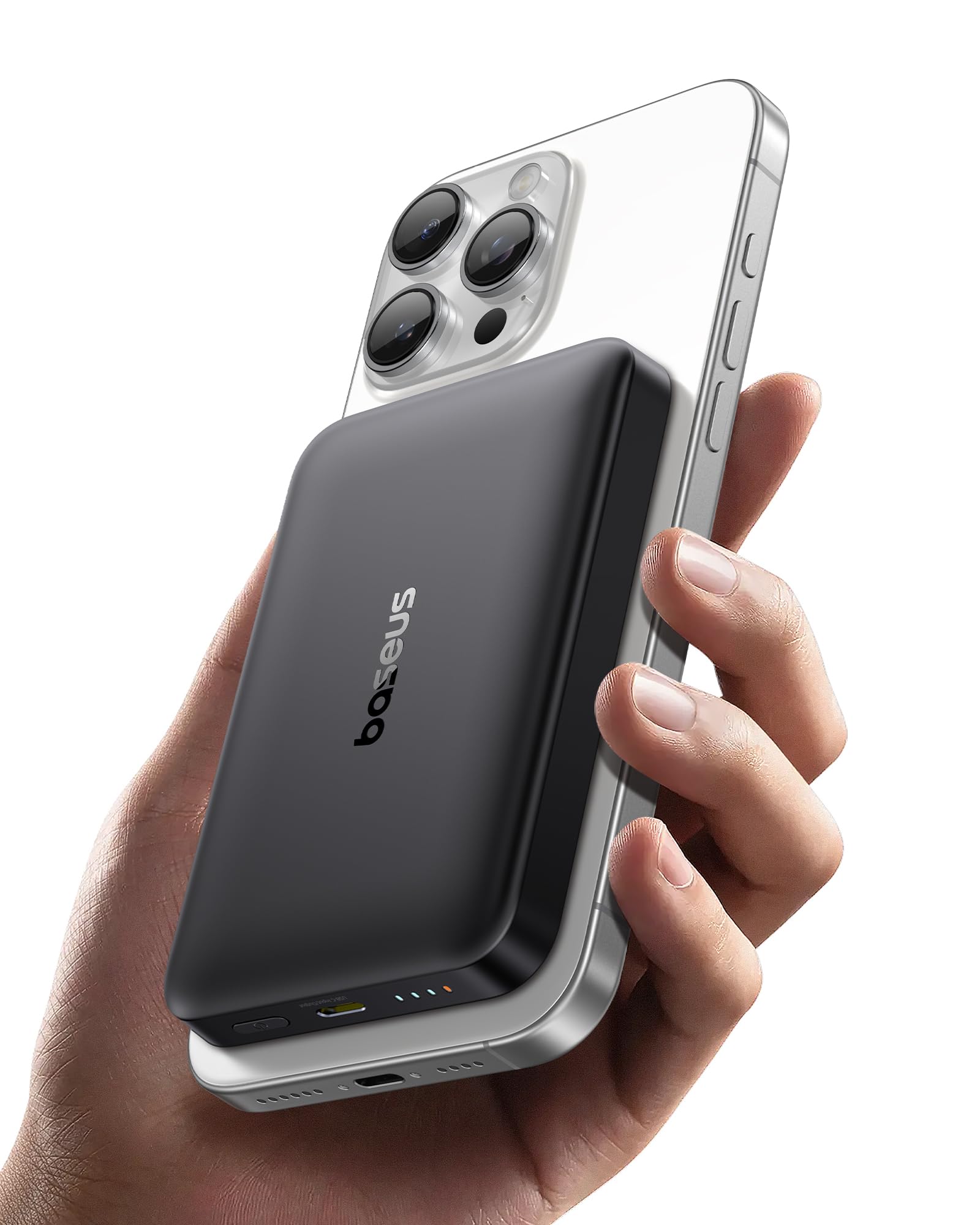 Cargador Portátil Baseus Magsafe De 15 W  Batería Externa Inalámbrica De 10000 Mah - Venta Internacional.