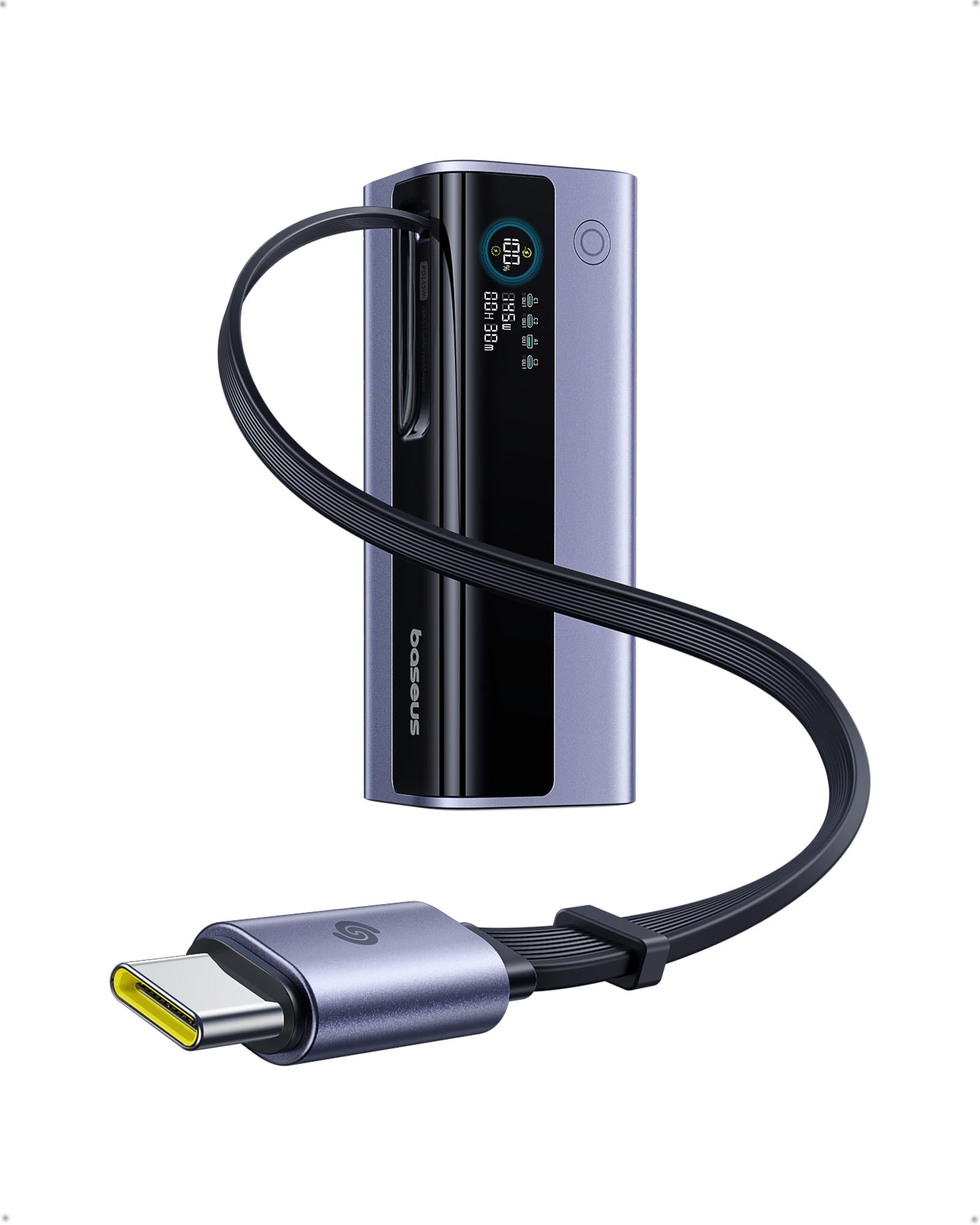 Foto 2 pulgar | Power Bank Baseus Laptop 20.000 Mah 145 W Con Cable Retráctil - Venta Internacional.