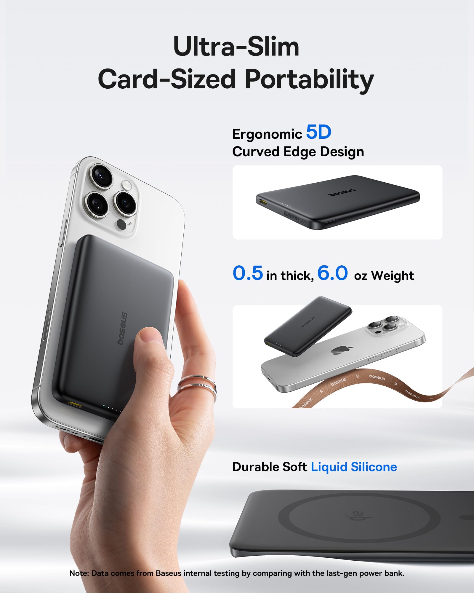 Foto 2 | Cargador Portátil Baseus Picogo Magsafe 15w 10000mah Iphone - Venta Internacional.