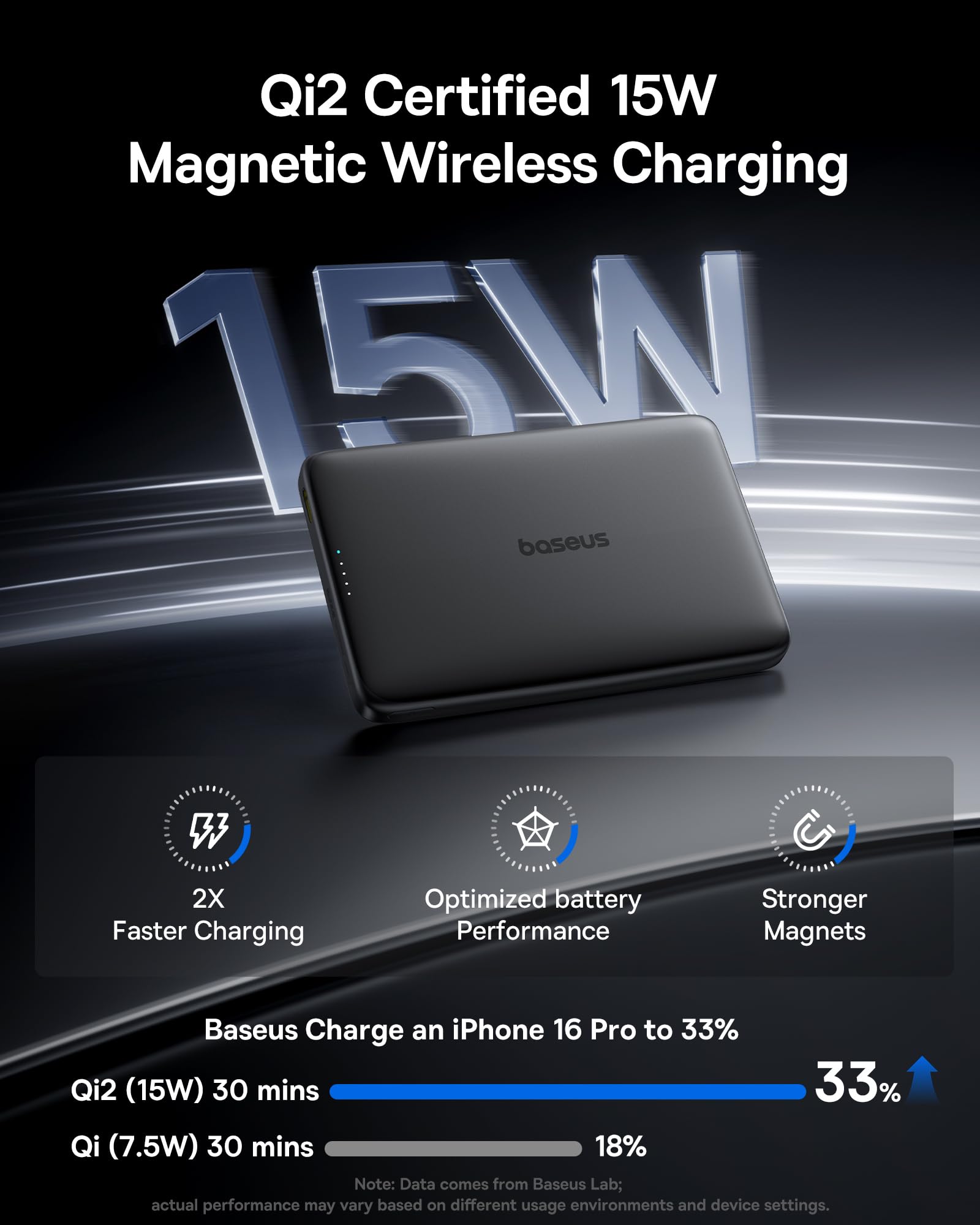 Foto 4 | Cargador Portátil Baseus Picogo Magsafe 15w 10000mah Iphone - Venta Internacional.
