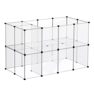 Foto 1 | Casa Transparente Plegable Pet Fence Perro/Conejo/Gato