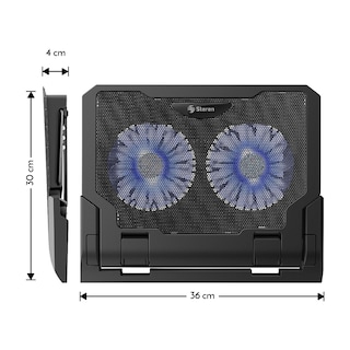 Foto 3 | Base de Enfriamiento Steren Com-098 para Laptop de 5 Posiciones