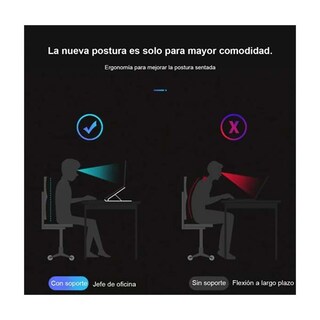 Foto 3 | Base Laptop Genérica Portátil y con Estuche color Negro