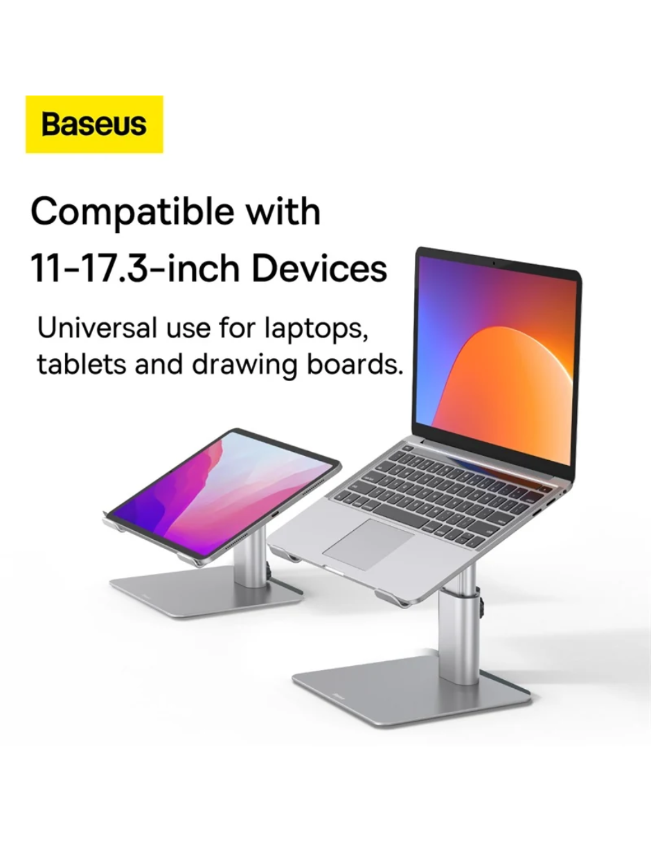 Foto 6 | Soporte Baseus de Metal Ajustable para Computadora Portátil