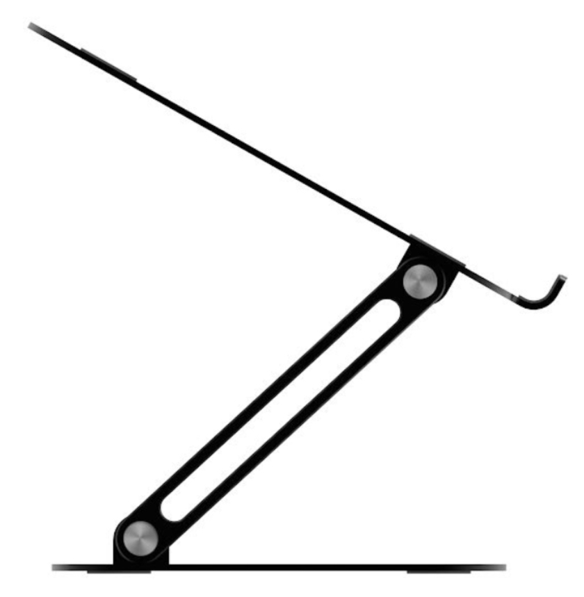 Foto 4 | Soporte Ajustable Para Laptop Obsidian Flex-Pro Ultra Black Rock
