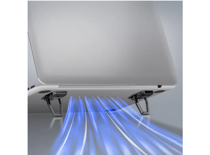 Foto 3 pulgar | Aiyujiwu Soporte Para Laptop Ergonómico Aleación De Zinc