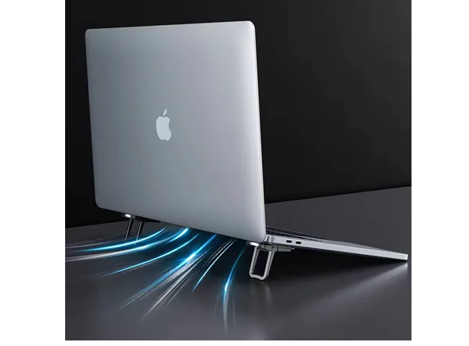 Foto 3 pulgar | Aiyujiwu Soporte Para Laptop Ergonómico Aleación