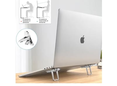 Foto 3 | Aiyujiwu Soporte Para Laptop Ergonómico Aleación